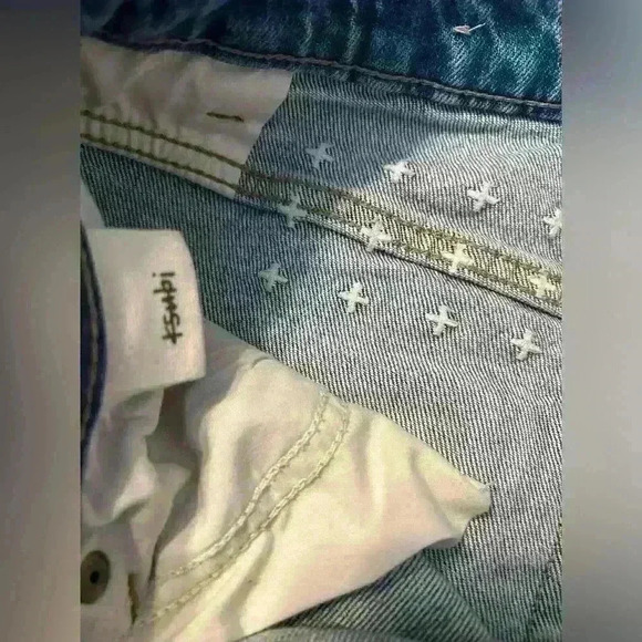 Ksubi Nine O Heavenz Sliced High Rise Straight Leg Jeans Size 28 - Picture 8 of 12